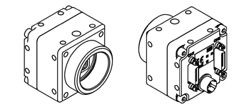 STC-CMB401PCL-NIR Isometric drawing