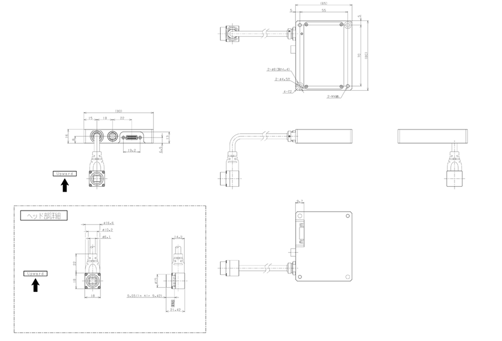 STC-RBS163PCL-UM12 Dimensions Drawings