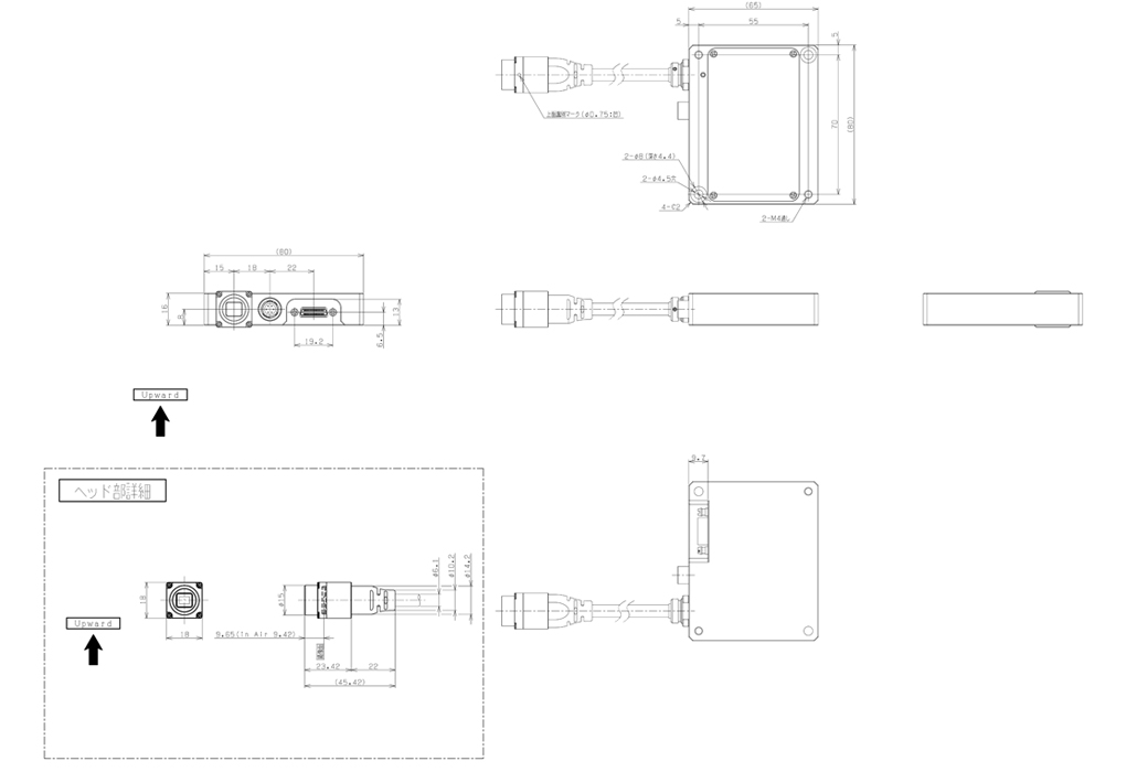 STC-RBS43PCL-SM12 Dimensions Drawings