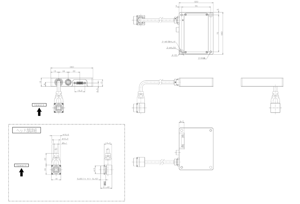 STC-RBS43PCL-UM12 Dimensions Drawings