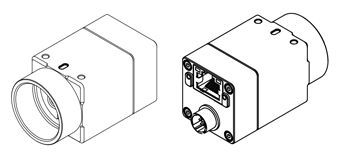 STC-MBA503POE-HS Isometric drawing