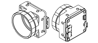 STC-BCS163U3V-BC Isometric drawing