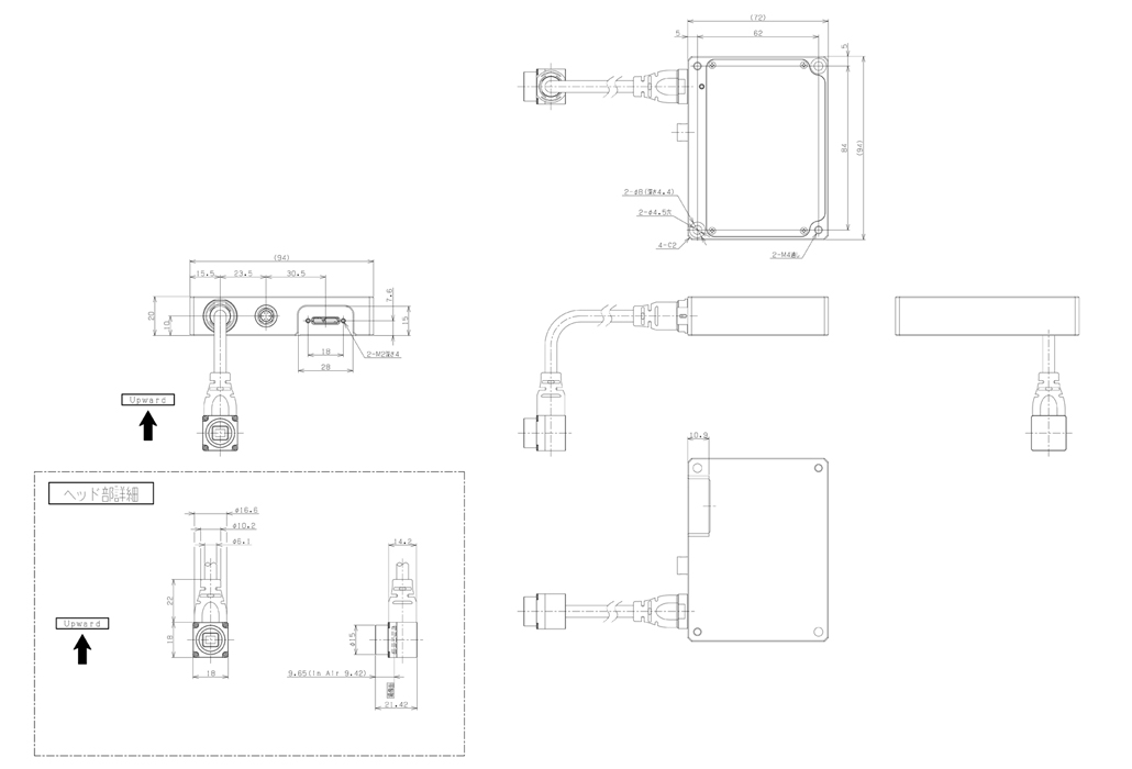 STC-RBS163U3V-UM121 Dimensions Drawings