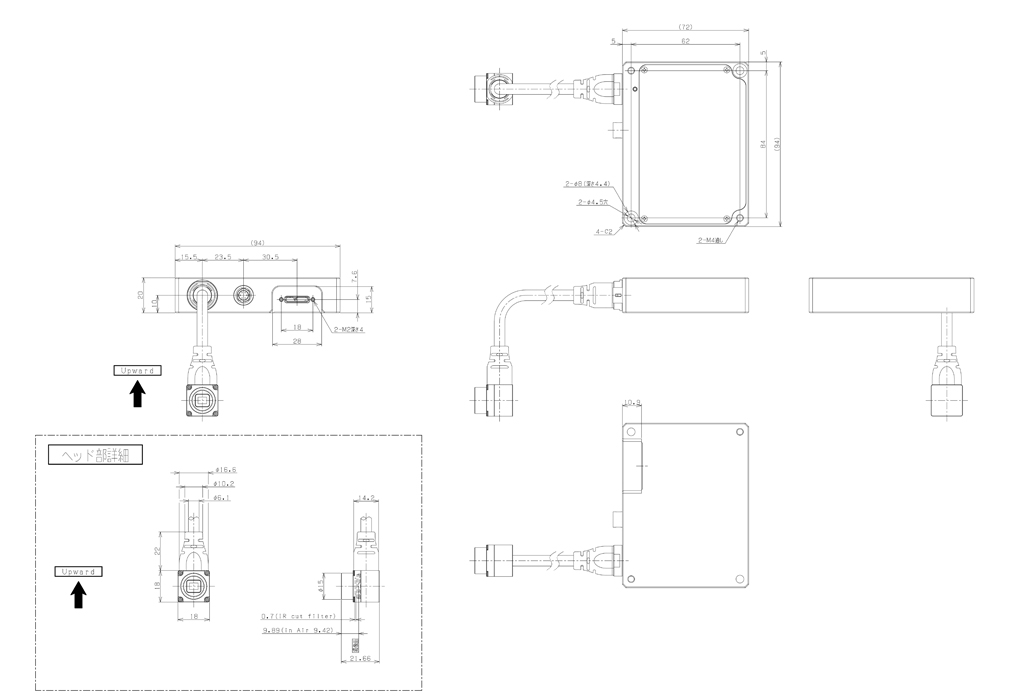 STC-RCS163U3V-UM121 Dimensions Drawings