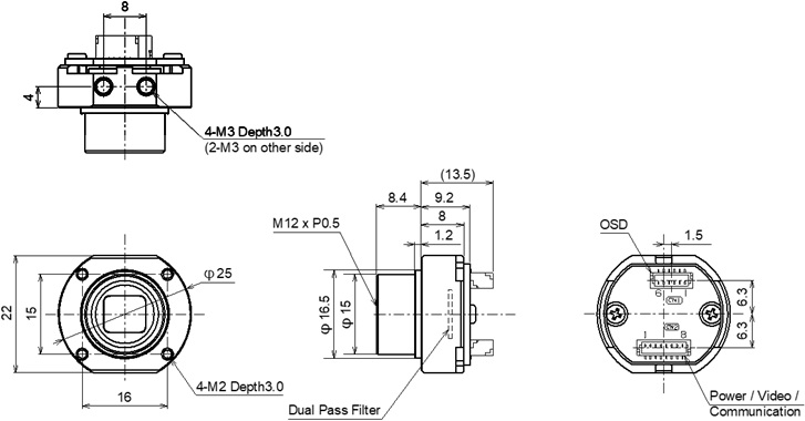 STC-S133P-IL Dimensions Drawings