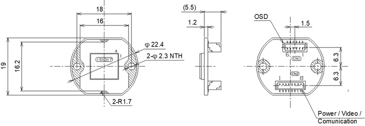 STC-S133P-NF Dimensions Drawings