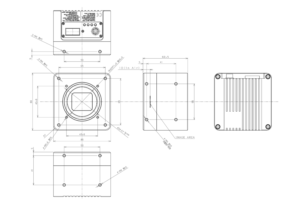 STC-CMB120AOPQ 外形図