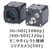 3G-SDI(1080p)/HD-SDI(720p)モニタダイレクト接続エリアカメラ(SDI)