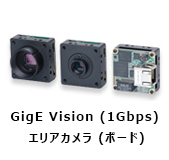 GigE Vision(1Gbps)エリアカメラ(ボード)