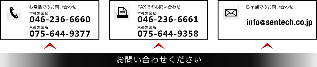 TEL/FAX/Emailお問い合わせ